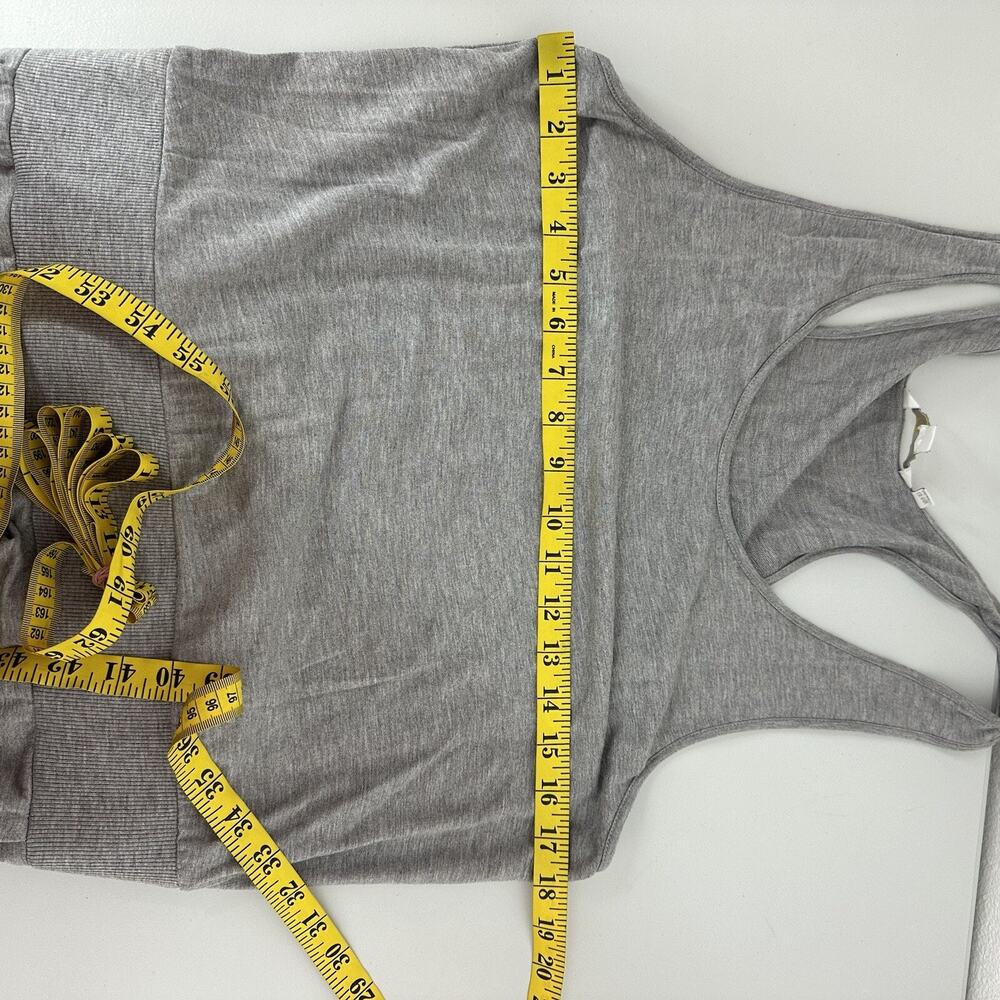BODEN‎ Jersey Knit Jumpsuit Womens 12 Gray Solid Pockets Tapered Slouchy Comfort - Picture 10 of 14